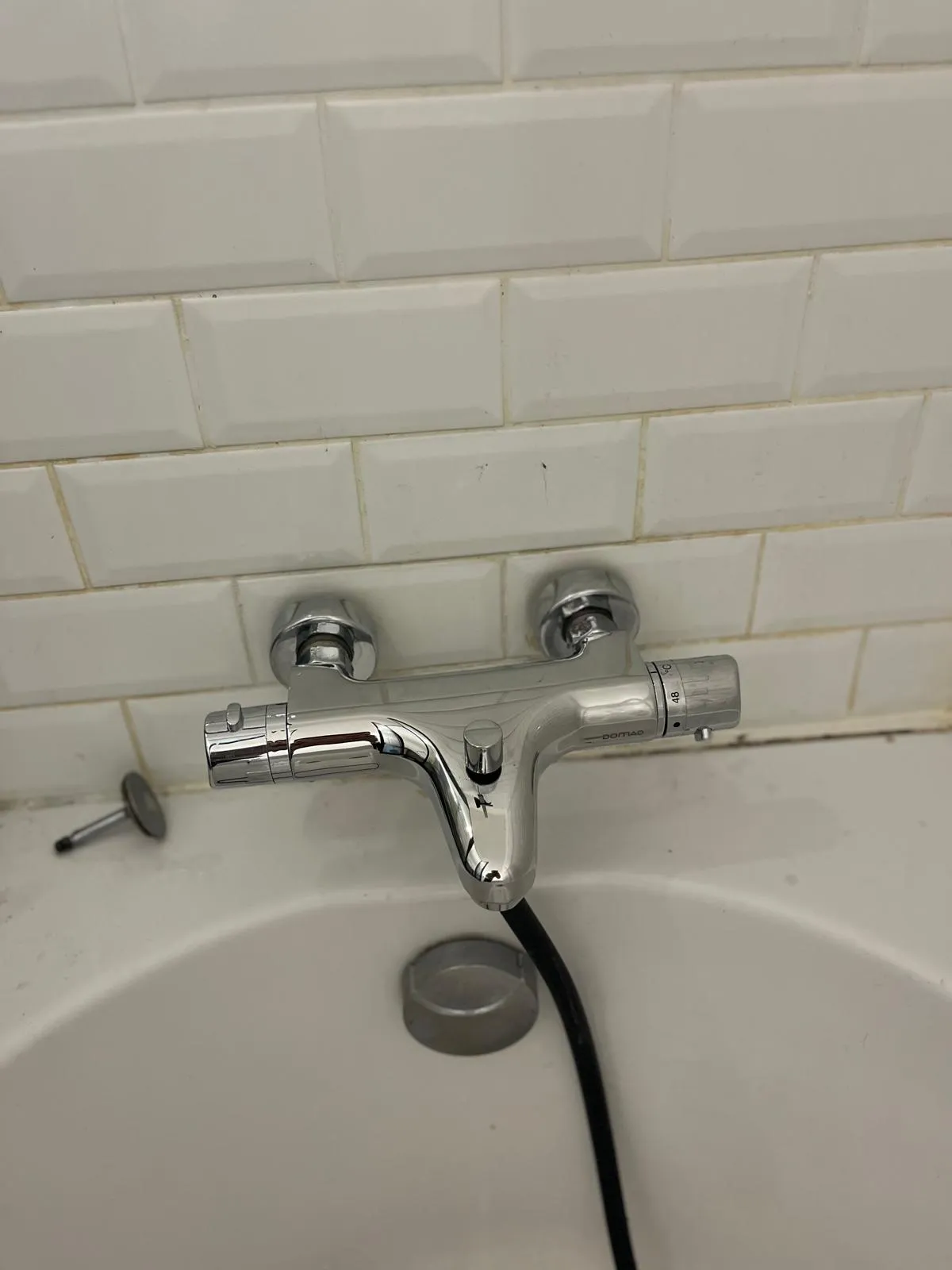Mitigeur thermostatique bain-douche Domao posé par un plombier à Nice